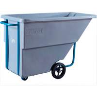 Tilt Truck, Polyethylene, 0.625 cu. yd., 850 lbs. Load Capacity St. Lawrence Industrial & Safety Supply
