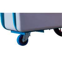 Chariot basculeur en acier, Poly&eacute;thyl&egrave;ne, 0,625 vg³, Capacit&eacute; de charge de 850 lb St. Lawrence Industrial & Safety Supply