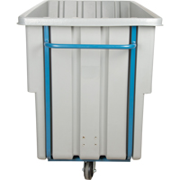 Tilt Truck, Polyethylene, 1.1 cu. yd., 1250 lbs. Load Capacity St. Lawrence Industrial & Safety Supply