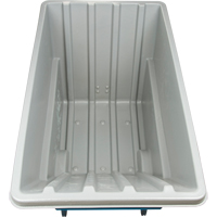 Tilt Truck, Polyethylene, 1.1 cu. yd., 1250 lbs. Load Capacity St. Lawrence Industrial & Safety Supply