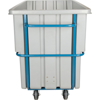 Tilt Truck, Polyethylene, 1.1 cu. yd., 2000 lbs. Load Capacity St. Lawrence Industrial & Safety Supply