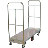 Chariot &agrave; plateforme U-Boat, 60" lo x 24" la x Capacit&eacute; 1750 lb, Roues en Polyur&eacute;thane St. Lawrence Industrial & Safety Supply