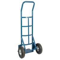Heavy-Duty Hand Truck, Continuous Handle, Steel, 50" Height, 800 lbs. Capacity St. Lawrence Industrial & Safety Supply