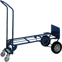 Chariot de manutention industriel convertible de luxe, Acier, Capacit&eacute; 1000 lb St. Lawrence Industrial & Safety Supply