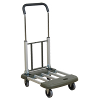 Chariot &agrave; plateforme t&eacute;l&eacute;pliante, Aluminium, 330 lb, 29-1/2" lo x 17-1/2" la, Hauteur 36-1/2" St. Lawrence Industrial & Safety Supply