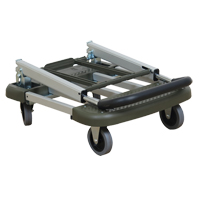 Chariot &agrave; plateforme t&eacute;l&eacute;pliante, Aluminium, 330 lb, 29-1/2" lo x 17-1/2" la, Hauteur 36-1/2" St. Lawrence Industrial & Safety Supply