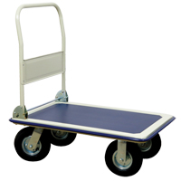 Chariot &agrave; plateforme avec poign&eacute;e pliante, Acier, 660 lb, 35" lo x 23" la, Hauteur 43,5" St. Lawrence Industrial & Safety Supply