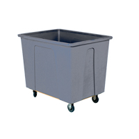 Box Truck, Polyethylene, 46" L x 34" W x 40" H, 25 cu. Ft. Volume, 600 lbs. Capacity St. Lawrence Industrial & Safety Supply