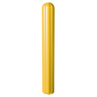 Ribbed Bollard Cover, 4" Dia. x 56" L, Yellow St. Lawrence Industrial & Safety Supply