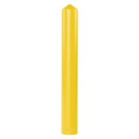 Smooth Bollard Cover, 8" Dia. x 56" L, Yellow St. Lawrence Industrial & Safety Supply