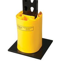 Polyethylene Rack Guard, 5" W x 6" L x 8" H, Yellow St. Lawrence Industrial & Safety Supply