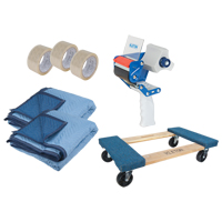 Moving Kit, Wood Frame, 18" W x 30" L, 1000 lbs. Capacity St. Lawrence Industrial & Safety Supply