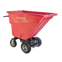 Motorized Tilt Truck, 13,5 pi³ Capacity, 45" H x 26-1/2" W x 68" D St. Lawrence Industrial & Safety Supply