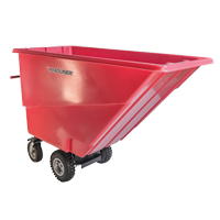 Motorized Tilt Truck, 27 pi³ Capacity, 51" H x 81" W x 33" D St. Lawrence Industrial & Safety Supply