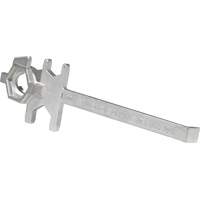 Drum Wrench, 3/4"/2" Opening, 9-1/2" Handle, Stainless Steel St. Lawrence Industrial & Safety Supply