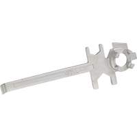 Drum Wrench, 3/4"/2" Opening, 9-1/2" Handle, Stainless Steel St. Lawrence Industrial & Safety Supply