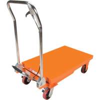Hydraulic Scissor Lift Table, 32" L x 19-3/4" W, Steel, 1100 lbs. Capacity St. Lawrence Industrial & Safety Supply