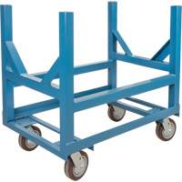 Pipe & Bar Cradle Truck, 24" L x 24" W x 34" H, 2500 lbs. Capacity, Polyurethane Wheels St. Lawrence Industrial & Safety Supply