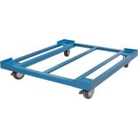 Pallet Dolly, 48.5" W x 43" D x 8" H, 3000 lbs. Capacity St. Lawrence Industrial & Safety Supply