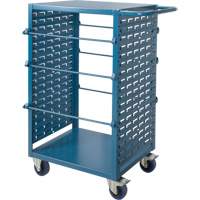 Mobile Wire Spool Cart, Steel, 6 Rod, 21" W x 48" H x 38" D, 1200 lbs. Capacity St. Lawrence Industrial & Safety Supply