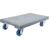Medium-Duty Solid Wood Dollies, Polyolefin Wheels, 900 lbs. Capacity, 18" W x 24" D x 7" H St. Lawrence Industrial & Safety Supply