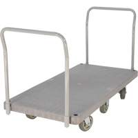 Chariot &agrave; plateforme en plastique robuste, 60" lo x 30" la, 3000 lb cap, Roues Polyur&eacute;thane St. Lawrence Industrial & Safety Supply