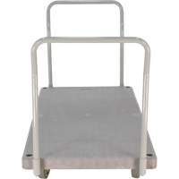 Chariot &agrave; plateforme en plastique robuste, 60" lo x 30" la, 3000 lb cap, Roues Polyur&eacute;thane St. Lawrence Industrial & Safety Supply
