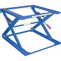 Adjustable Pallet Stand, 42-1/2" L x 40" W, 5000 lbs. Cap. St. Lawrence Industrial & Safety Supply