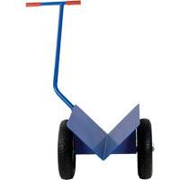 Chariot avec cannelure en V pour le transport des tuyaux St. Lawrence Industrial & Safety Supply