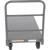 Chariot &agrave; plateforme, 48" lo x 24" la x Capacit&eacute; 2000 lb, Roues en Caoutchouc St. Lawrence Industrial & Safety Supply