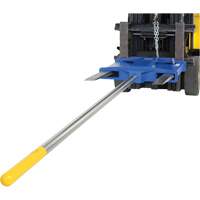 Forklift Carpet Pole, 108-1/2" Length, Fork Mount, 2500 lbs. Capacity St. Lawrence Industrial & Safety Supply