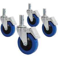 Mini 4" Casters with Locking Pin St. Lawrence Industrial & Safety Supply