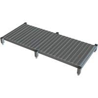 Plateforme de travail en une &eacute;tape &agrave; hauteur r&eacute;glable, 24" la x 59" pr, Capacit&eacute; de 800 lb, Enti&egrave;rement soud&eacute; St. Lawrence Industrial & Safety Supply