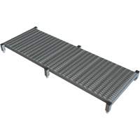 Plateforme de travail en une &eacute;tape &agrave; hauteur r&eacute;glable, 24" la x 71" pr, Capacit&eacute; de 800 lb, Enti&egrave;rement soud&eacute; St. Lawrence Industrial & Safety Supply