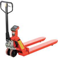 Transpalette avec balance et imprimante thermique Eco, 45" lo x 22,5" la, Capacit&eacute; de 4400 lb St. Lawrence Industrial & Safety Supply
