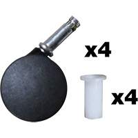 Sturdy Chair High Chair Caster Kit St. Lawrence Industrial & Safety Supply