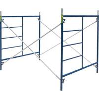Scaffolding, Steel Frame, 60" D x 60" H St. Lawrence Industrial & Safety Supply