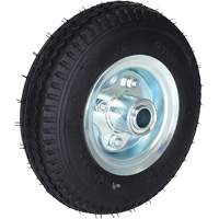 Roue pneumatique compl&egrave;te, 8" (203,2 mm), Capacit&eacute; de 295 lb (133,8 kg) St. Lawrence Industrial & Safety Supply