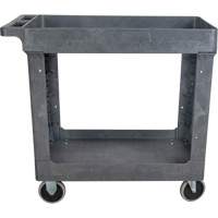 Utility Service Cart, 2 Tiers, 16-1/2" x 32-1/2" x 34-1/2", 550 lbs. Capacity St. Lawrence Industrial & Safety Supply