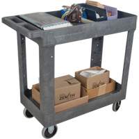 Utility Service Cart, 2 Tiers, 16-1/2" x 32-1/2" x 34-1/2", 550 lbs. Capacity St. Lawrence Industrial & Safety Supply