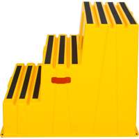 Escabeau industriel, 3 marches, 34-13/16" x 22-7/16" x Hauteur 28-1/2" St. Lawrence Industrial & Safety Supply