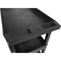 Tub Cart, 3 Tiers, 35-1/4" x 36-1/4" x 18", 300 lbs. Capacity St. Lawrence Industrial & Safety Supply