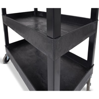 Tub Cart, 3 Tiers, 35-1/4" x 36-1/4" x 18", 300 lbs. Capacity St. Lawrence Industrial & Safety Supply