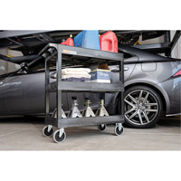 Tub Cart, 3 Tiers, 35-1/4" x 37-1/4" x 18", 375 lbs. Capacity St. Lawrence Industrial & Safety Supply