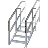 Escalier Smartstairs t&eacute;lescopique &agrave; 3-5 marches en aluminium St. Lawrence Industrial & Safety Supply
