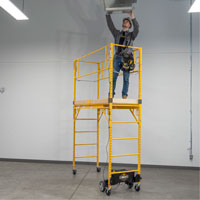 Motorized System for Climb-N-Go Scaffolding St. Lawrence Industrial & Safety Supply