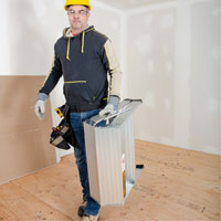 Poste de travail chevalet de sciage portatif, Cadre Aluminium, 12-1/4" p x 24" h St. Lawrence Industrial & Safety Supply