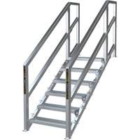 Syst&egrave;me d'escalier modulaire pour la construction de 6-10 marches SmartStairs, 75" ha St. Lawrence Industrial & Safety Supply