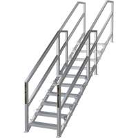 Syst&egrave;me d'escalier modulaire pour la construction de 6-10 marches SmartStairs, 75" ha St. Lawrence Industrial & Safety Supply