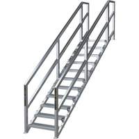Syst&egrave;me d'escalier modulaire pour la construction de 11-16 marches SmartStairs, 120" ha St. Lawrence Industrial & Safety Supply